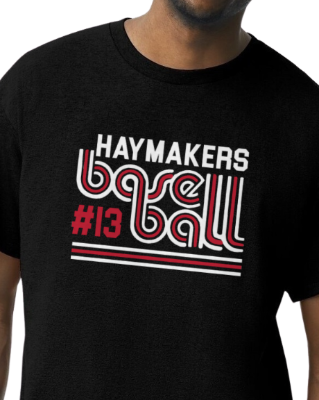 Haymakers Player Number Tee