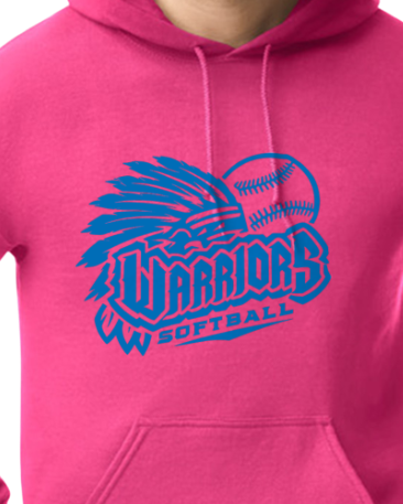 Blough Lady Warriors Player Number Hoodie