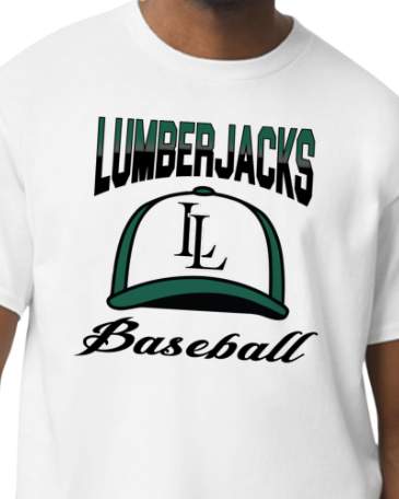 Lindsay Lumberjacks Baseball Tee