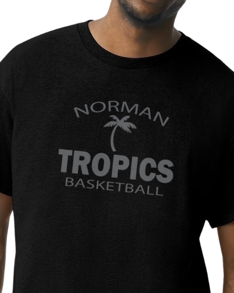 Norman Tropics Basketball Tee