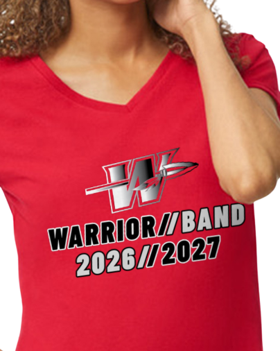 2026 Warrior Band Gameday V-Neck
