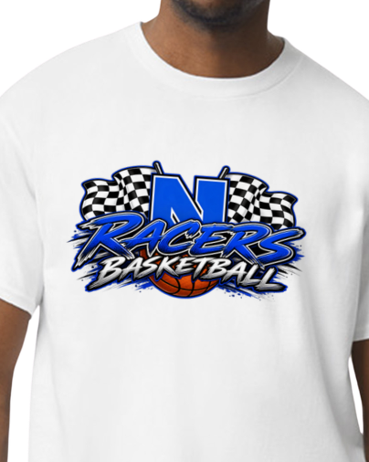 Racers Basketball Fan Tee