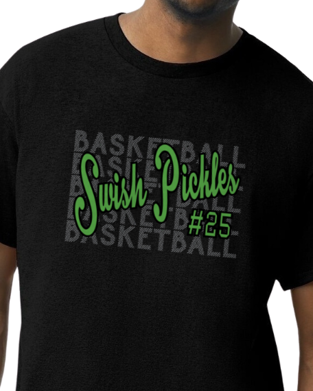 Swish Pickles Basketball Player Number