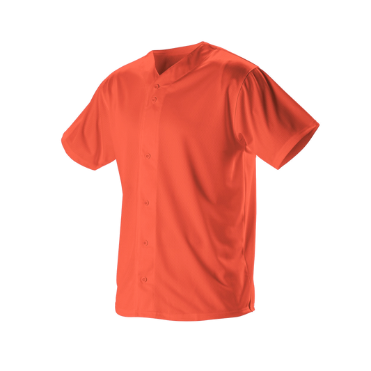 52MBFYJ - Youth Full Button Lightweight Baseball Jersey