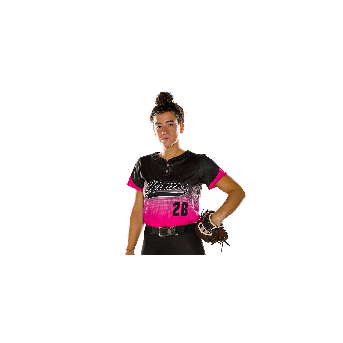 Sublimated Softball 2 Button