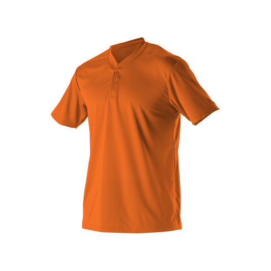 522MMY - Youth Baseball 2 Button Henley Jersey