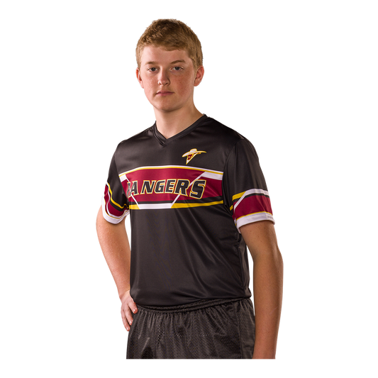 J5JV1Y - Youth 5-Day V Neck Tech Tee