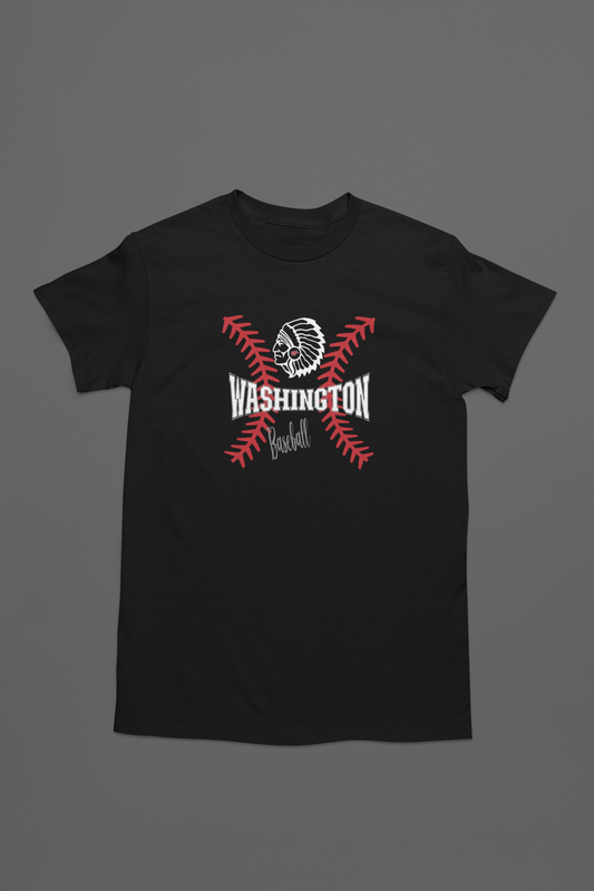 Gildan 2024 Washington Warriors Baseball T-Shirt 4