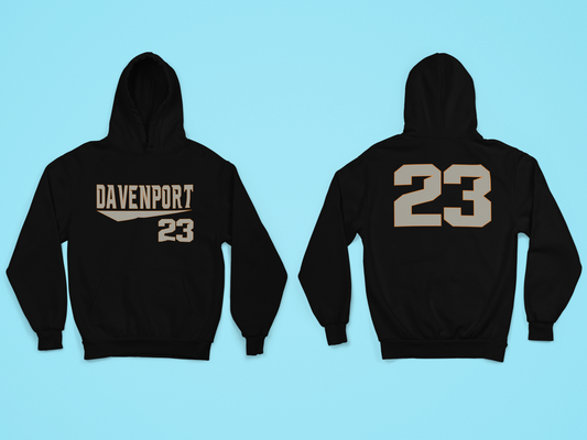 Davenport Gildan Player Hoodie