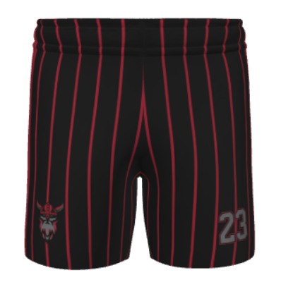 JBBS315Y- 2024 Vikings JUICE DOUBLE-PLY REVERSIBLE BASKETBALL 5" SHORT (YOUTH)