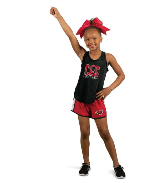 6701-Cheer Hair Bow