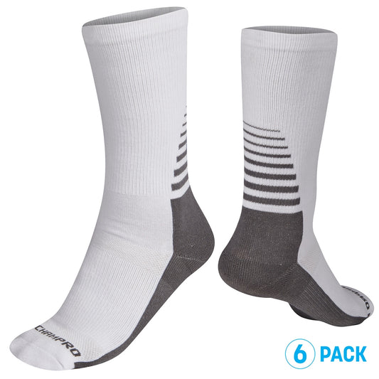 AS96-Champro Rival Crew Sock-6 -Pack