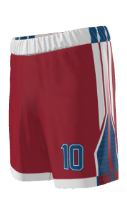 JBBS617- Simon Braves 2024 JUICE Single-PLY REVERSIBLE BASKETBALL 7" SHORT