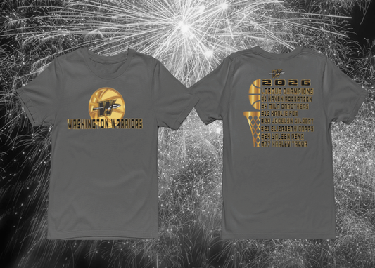 Washington 6th Grade League Champion Basketball Tee