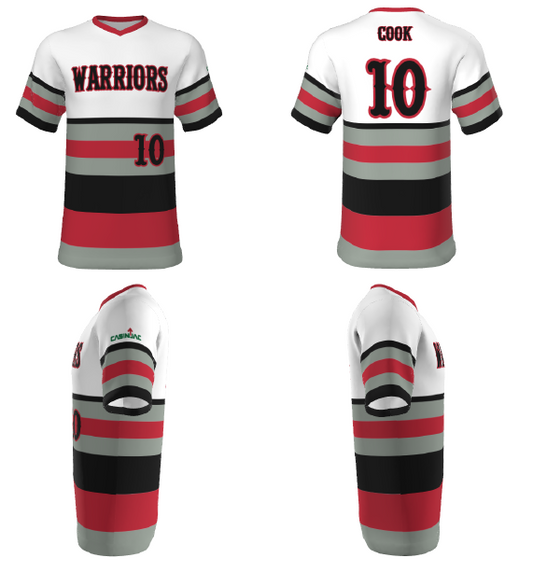 JMSV1 - Warrior Baseball 2024 Jersey 1 Cook