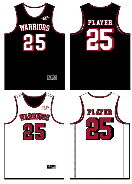 Cowart JUICE SINGLE-PLY REVERSIBLE BASKETBALL JERSEY