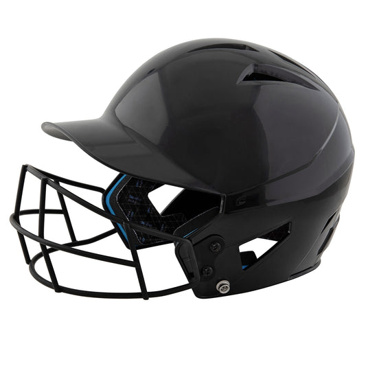 HXUFM- HX Rookie Baseball Helmet with Facemask Uncoated