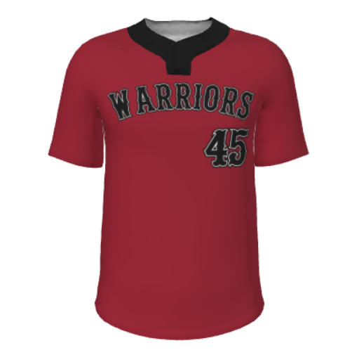 JBS22 -2 Button Pro Neck 2 Button Short Sleeve Loose (Washington-Theodorakos-Baseball-2024)