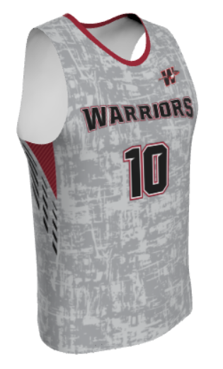 JBBJ312 - 2025 Kuehn Warriors JUICE LOOSE FIT DOUBLE-PLY REVERSIBLE BASKETBALL JERSEY