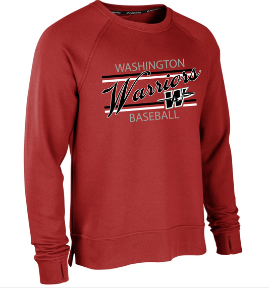 Warriors Baseball Victory Fleece Crew (Adult, Women's)