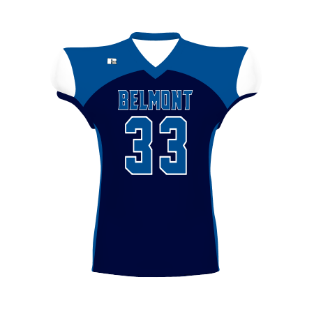 R99SMW- Youth Freestyle Sublimated Waist Length Football Jersey