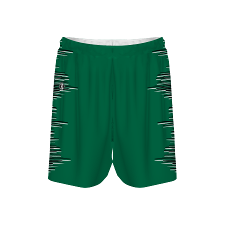 228455- Girls Free Style Sublimated Pin-Dot Softball Shorts