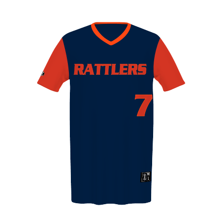 228271 - Youth Free Style Sublimated Leight Weight Reversible V Neck Baseball Jersey