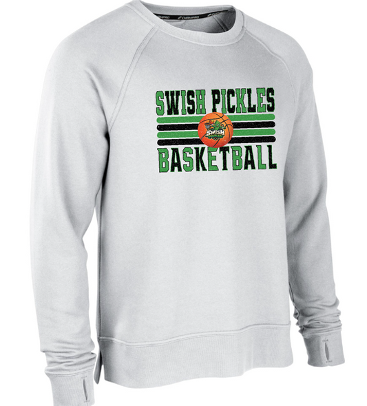 Swish Pickles Baseball Victory Fleece Crew (Adult, Women's)
