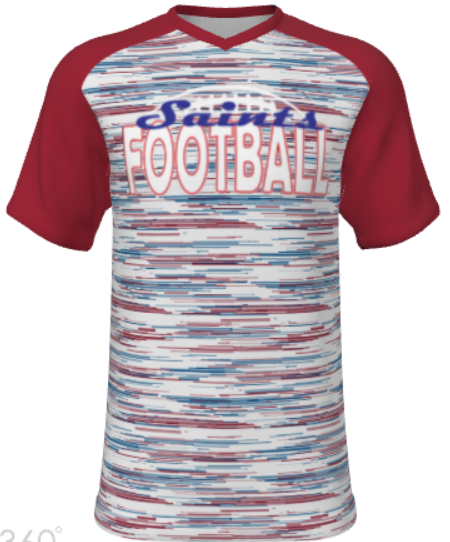 2024 Saints Football Polyester Player Tee
