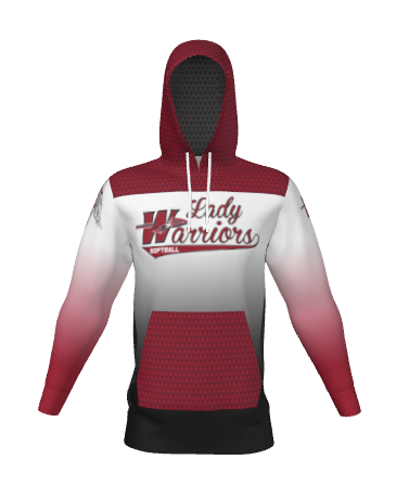 Lady Warriors Sublimated Player Hoodie (Hardcastle)