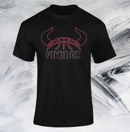 Vikings Basketball T Shirt