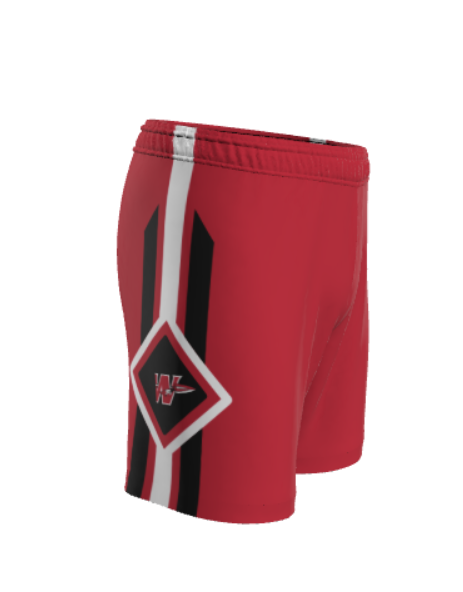 JBBS617- Geionety Warriors 2025 JUICE Single-PLY REVERSIBLE BASKETBALL 7" SHORT