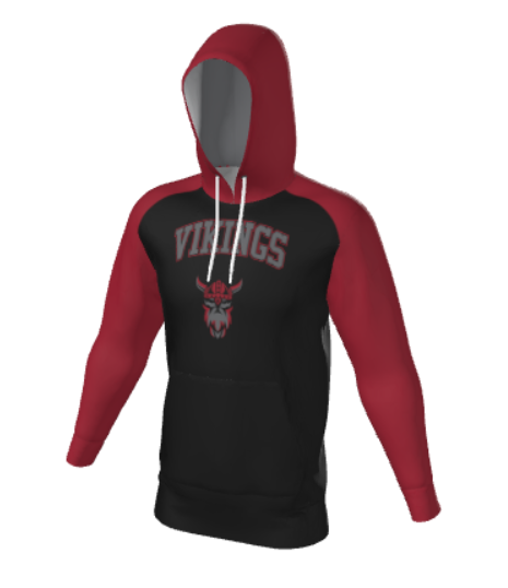 JFLH6 - 2025 Vikings Basketball Hoodie