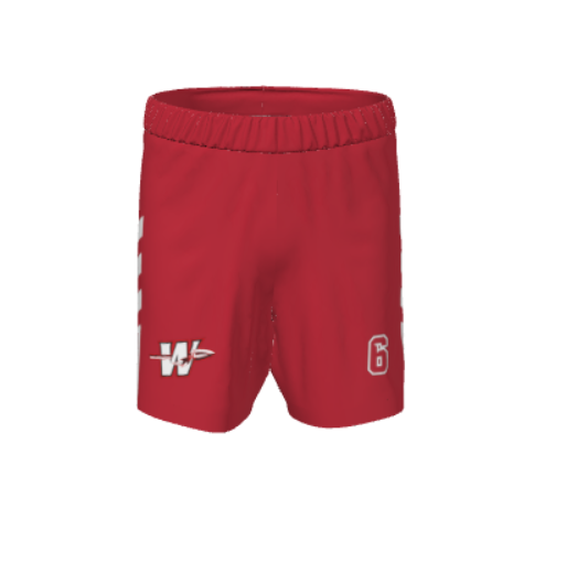 Andrews 1st Grade JUICE Single-PLY REVERSIBLE BASKETBALL 5" SHORT