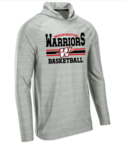 Warriors Basketball STRIKER LONG SLEEVE T-SHIRT HOODIE