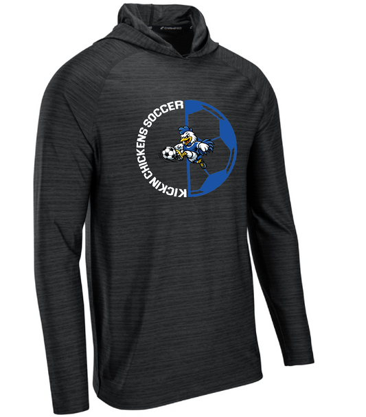 Kickin Chickens STRIKER LONG SLEEVE T-SHIRT HOODIE 2