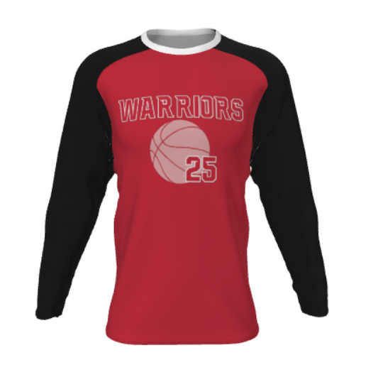 JBST8LS-Andrews Warriors Warmup