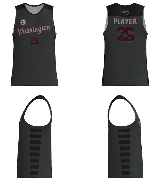 JBBJ312 - Bilyeu 2025 Warriors JUICE LOOSE FIT DOUBLE-PLY REVERSIBLE BASKETBALL JERSEY (ADULT,YOUTH)