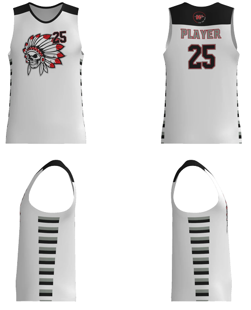 JBBJ312 - Bilyeu 2025 Warriors JUICE LOOSE FIT DOUBLE-PLY REVERSIBLE BASKETBALL JERSEY (ADULT,YOUTH)