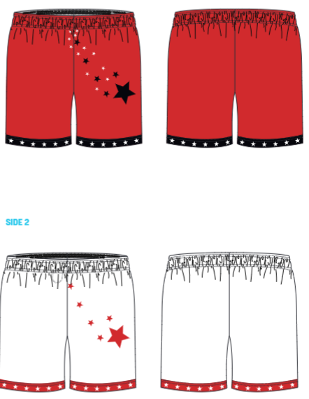 JBBS317- Frazier Warriors Jersey Shorts