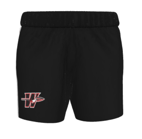 JBBS315W-Carothers Warriors JUICE DOUBLE-PLY REVERSIBLE BASKETBALL 5" SHORT
