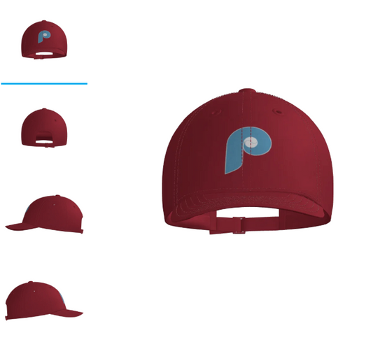 Purcell Phillies Embroidered Fan Cap