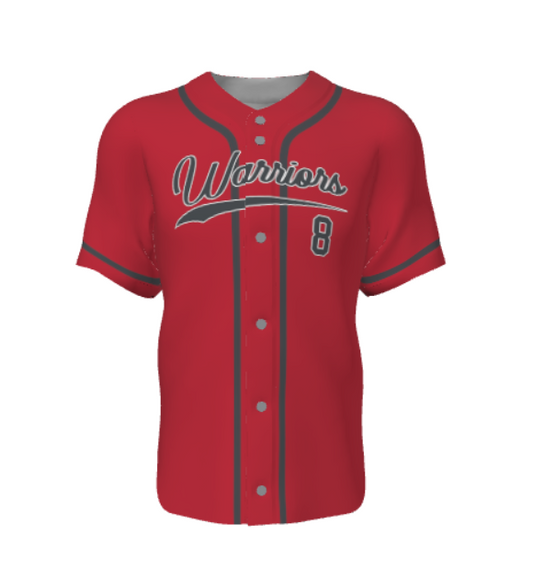 JBS6-Hyde Warriors Baseball Jersey