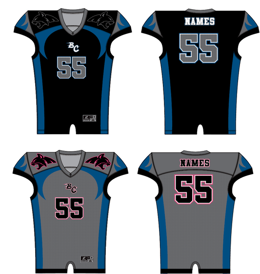 Bridge Creek Reversible Football Jersey