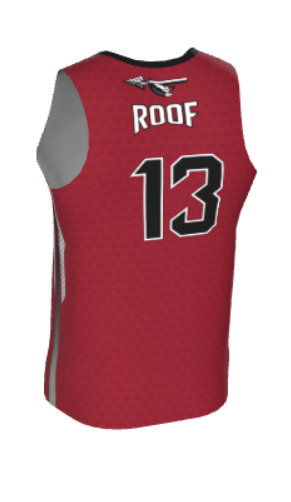 JBBJ311 - 2025 Roof 5th Grade Warriors JUICE FITTED DOUBLE-PLY REVERSIBLE BASKETBALL JERSEY