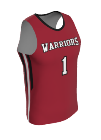 JBBJ311 - 2025 Geionety Warriors JUICE FITTED DOUBLE-PLY REVERSIBLE BASKETBALL JERSEY