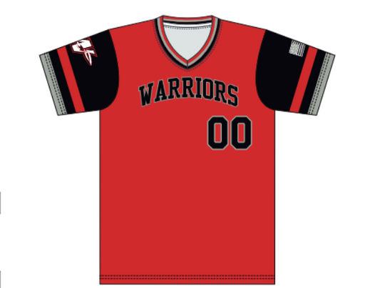 JMSV1 - Pieper Warriors Juice V-Neck Jersey