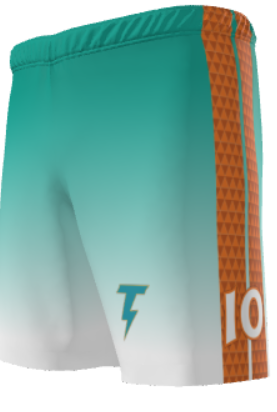 JBBS617- 2024 Keller Tropic Thunder JUICE SINGLE-PLY REVERSIBLE BASKETBALL 7" SHORT