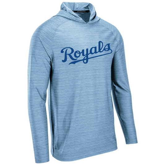 ROYALS STRIKER LONG SLEEVE T-SHIRT HOODIE