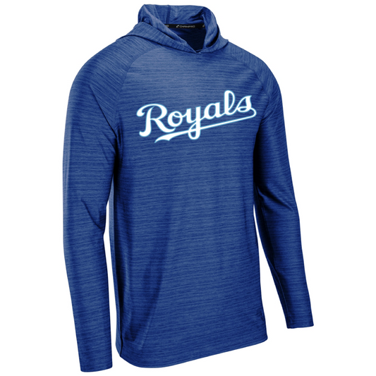 ROYALS STRIKER LONG SLEEVE T-SHIRT HOODIE